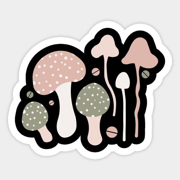 Magic Mushroom Sticker by novaya